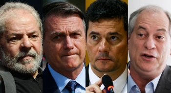 Pesquisa Ipespe: Lula tem 43% e Bolsonaro, 25%; Moro e Ciro empatam com 8%